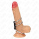 Kink Ring Cock Metallic Black