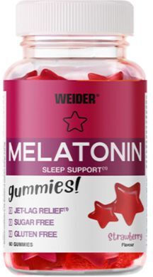 Weider Melatonin 1mg Συμπλήρωμα για τον Ύπνο 60 ζελεδάκια Φράουλα
