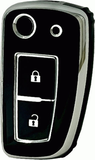 Carcasă de protecție TPU pentru cheie pliabilă Nissan tip 2 butoane