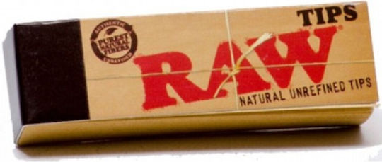 Raw Χαρτάκια Στριφτού Τσιγάρου με Τζιβάνες 1τμχ