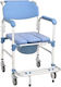 Dr. Happy Toilet Shower Wheelchair Dr Happy Καρέκλα Τουαλέτας με Πλάτη