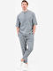 Дълъг Ръкав Overshirt с Прекалено Голяма Линия Sky