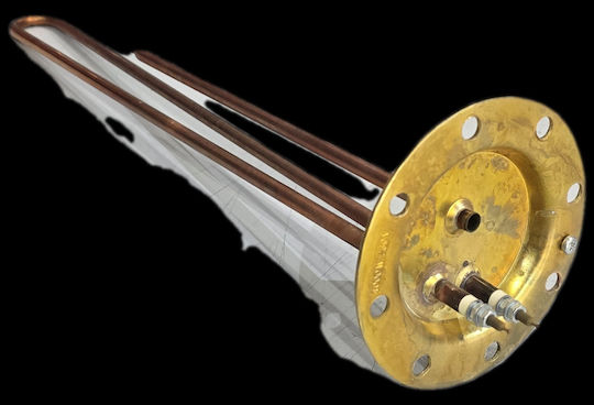 Kupfer-Messing-Flansch-Heizelement 4,0 kW 8 Löcher Φ120 Lang Solar