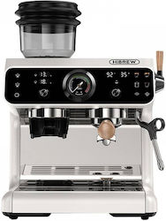 Hibrew H7B Αυτόματη με Μύλο Άλεσης Ασημί ip073859 Hibrew H7B Αυτόματη με Μύλο Άλεσης Ασημί ip073859