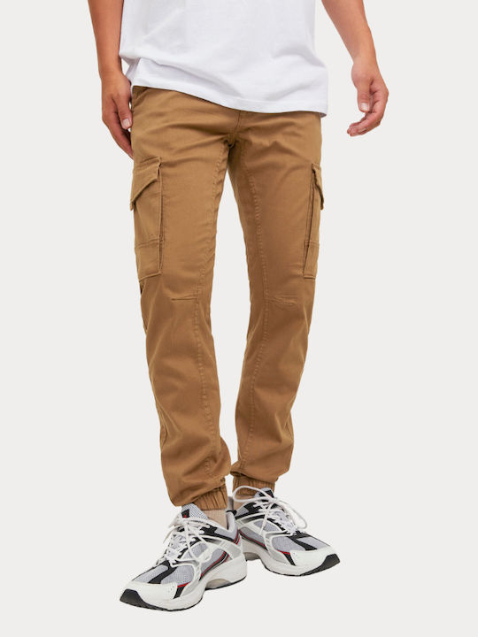 Jack & Jones PSTACE TUCKER AMA NOOS - Pantaloni Cargo - Sedona Sage Ja222e12z C12