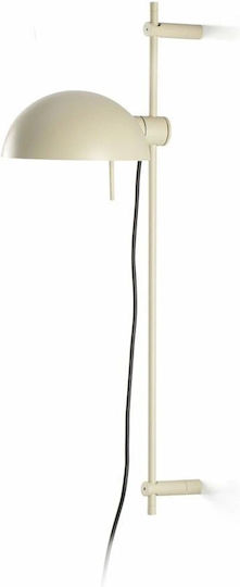 Faro Barcelona Modern Lamp Wall with Socket E14 Beige 16.6x60cm
