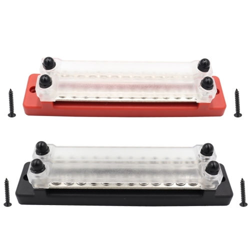 Cp-3111 1 Pair 150a 12-48v Rv Yacht Double-row 12-way Busbar