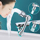 Plastic Rotating Faucet Head with 3 Flow Functions OEM