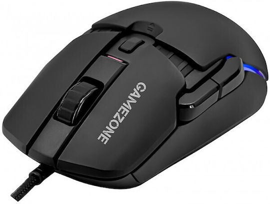 Tracer GameZone Master RGB Gaming Mouse 12000 DPI Black