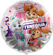 Balon de ziua de naștere Paw Patrol pentru fetițe, 18"