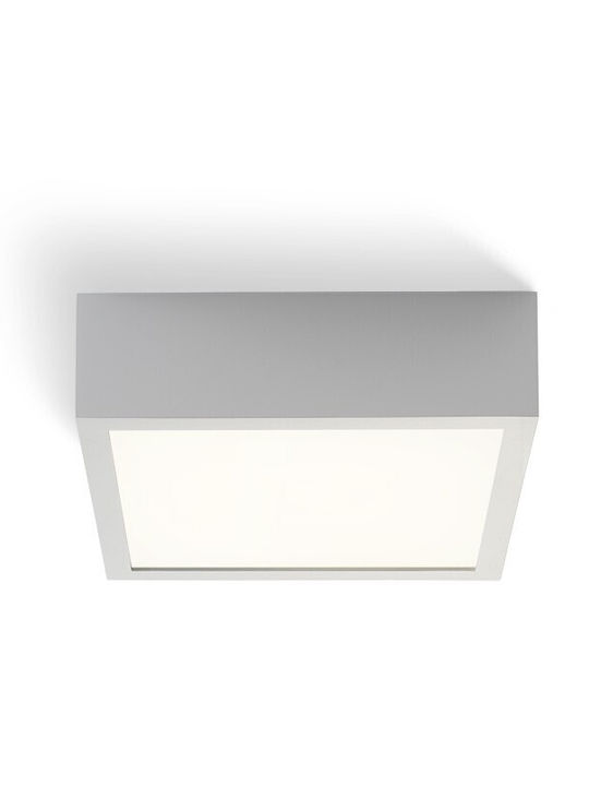 Rendl Light Studio Strukturelles Quadratisches LED-Panel 12W mit Warmweißem Licht 3000K 20x20cm