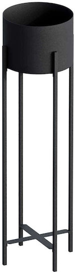 Aberto Design Ghiveci Metalic Negru