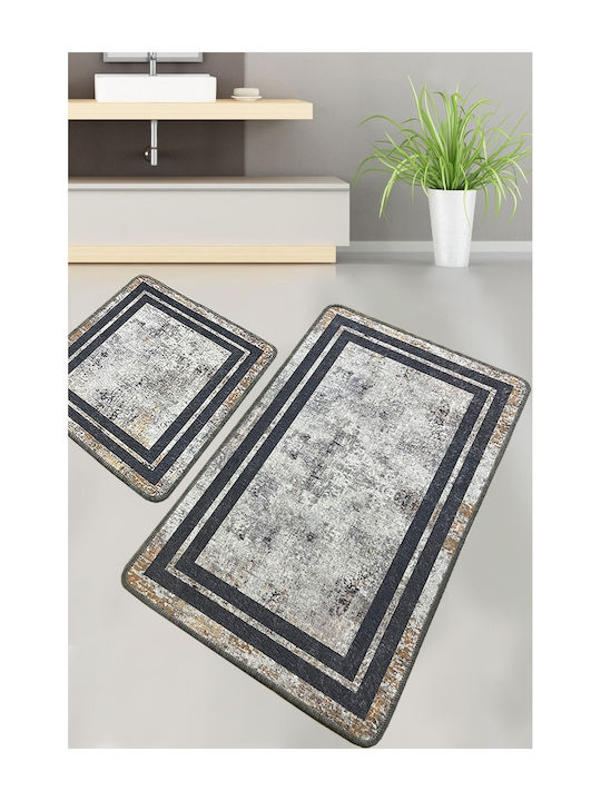L'Εssentiel Maison Σετ Πατάκια Μπάνιου 359CHL5282 Grey 2τμχ