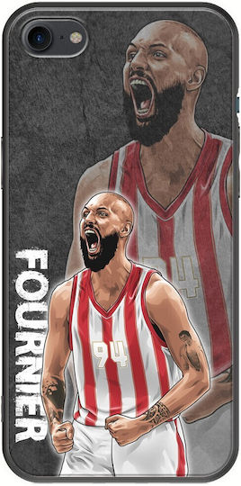 Euroleague Stars Evan Fournier iPhone SE 2020 Black TPU Black Silicone