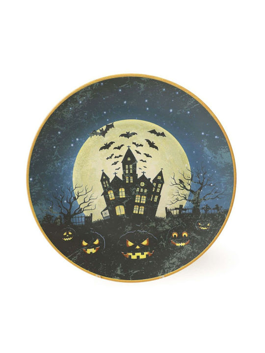 Hermia Farfurie joasă Ceramică Multicolor cu Diametru 26cm 6buc