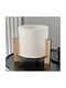 Opviq Pine Decorative Lamp with Socket for Bulb E27 Beige