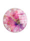 Wallity Wall Clock Glass Multicolour Ø40cm