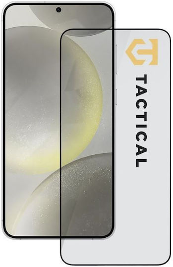 Tactical 5D 0.33mm Tempered Glass Black (Samsung Galaxy S24, Samsung Galaxy S25)