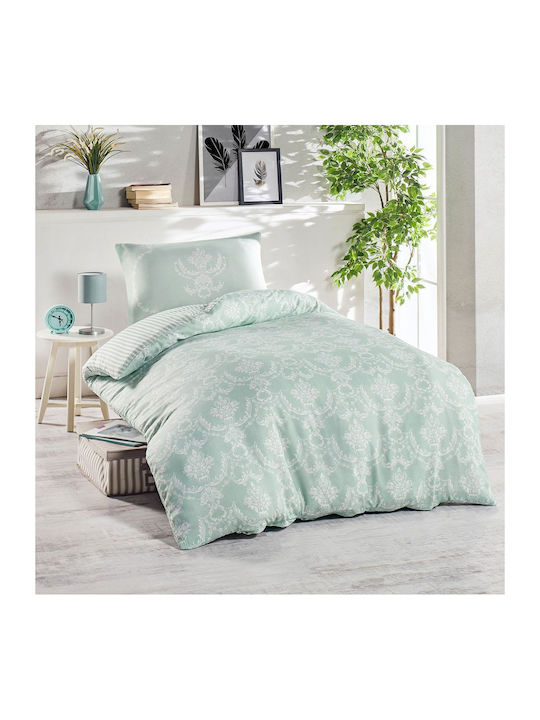 L'Εssentiel Maison Duvet Cover Set Single with Pillowcase 140x200 Green