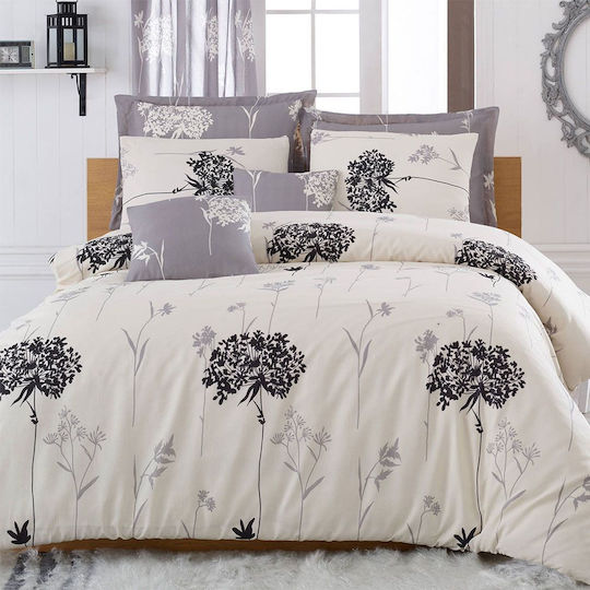 L'Εssentiel Maison Σετ Διπλή 200x220cm Beige-grey