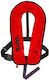 Life Jacket ''simi'' Inox Buckle Red Manual Activation Uml Mechanism