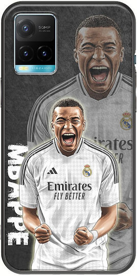 Stele Fotbal Kylian Mbappe Vivo Y33s TPU Negru Silicon Negru