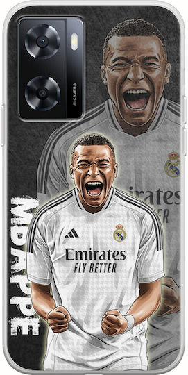 Football Stars Kylian Mbappe Oppo A57 4g Flexible Tpu Διάφανη Σιλικόνη