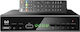 Andowl Satellite Decoder Qdv800 Q-DV800 Full HD (1080p) DVB-T in Black Color