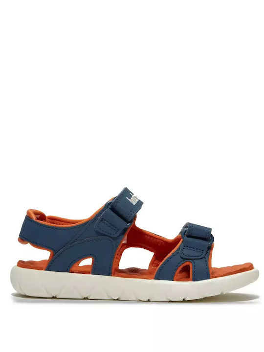 Timberland Παιδικά Πέδιλα Perkins Row Μπλε