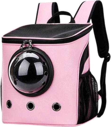 Rucksack für Hunde / Katzen bis 5kg Rosa L34.5xB31xH25cm.
