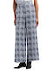 Damen Leinen Hose Weiß