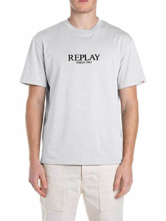 Replay Lettering Блуза Бежова