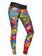 Training Women's Long Firming High Waist Push Up Multicolour