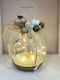 Decorative Glass Pumpkin Light