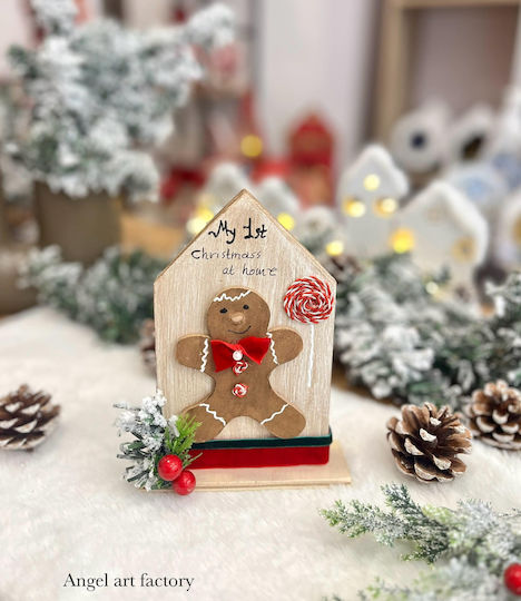 Povestiri de Crăciun cu Moș Crăciun din turtă dulce decorative