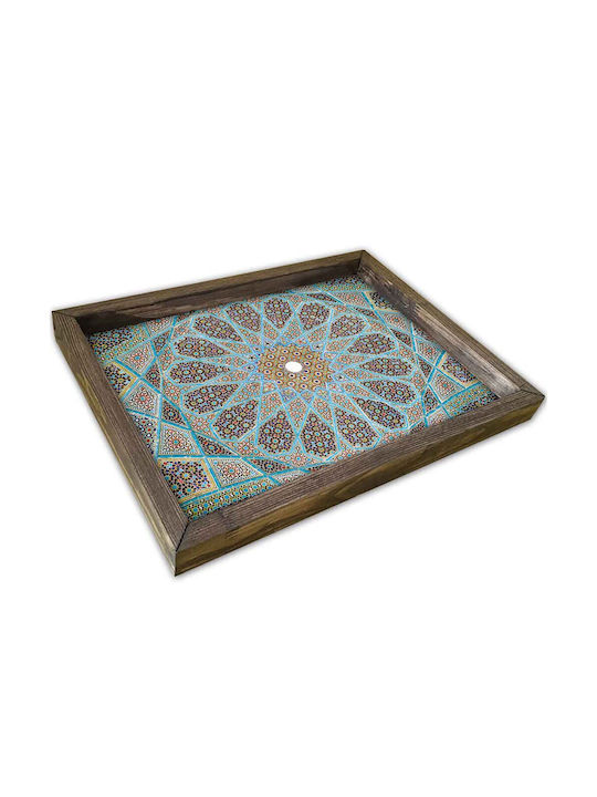 Aberto Design Ξύλινος Δίσκος Σερβιρίσματος 30x40cm