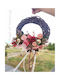 Decorative Wreath "Brown Pink Peonies"