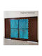 Embossed Quadruple Panel Tree Wood Light Painting