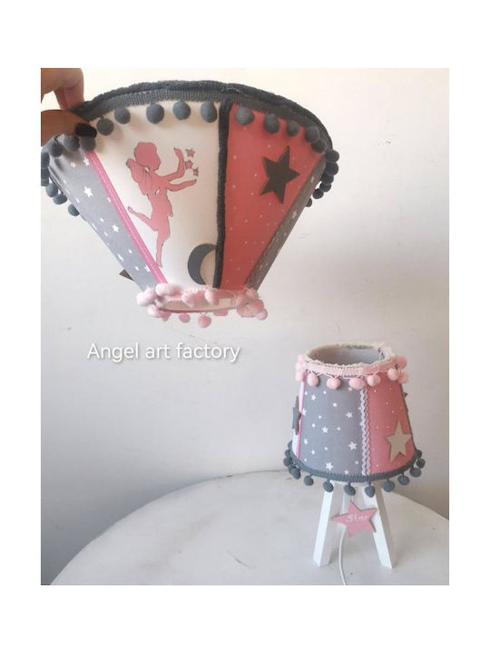 Kids Wooden Single Ceiling Light E27