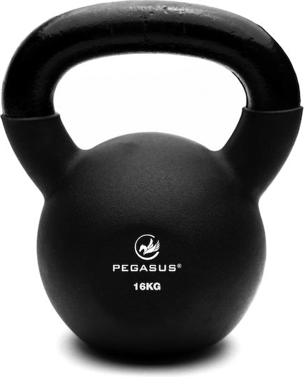 Pegasus Kettlebell от Чугун 16кг Черен