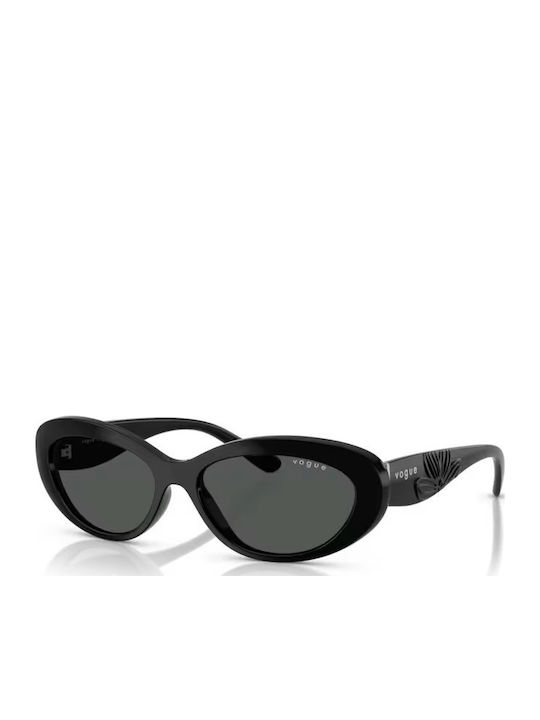 Vogue Women Sunglasses With Black Horn-Rimmed F...