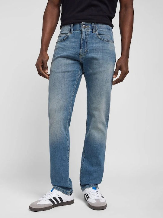 Lee Herren Jeanshosen Elastisch Slim Fit Hellblau