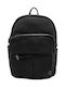 Leather Women's Bag Backpack Black