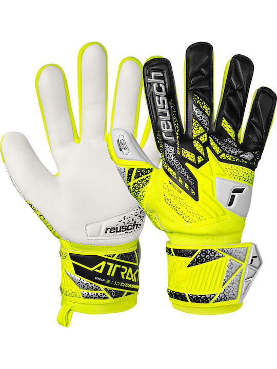 Reusch Reusch Attrakt Grip Adults Goalkeeper Gloves Silver