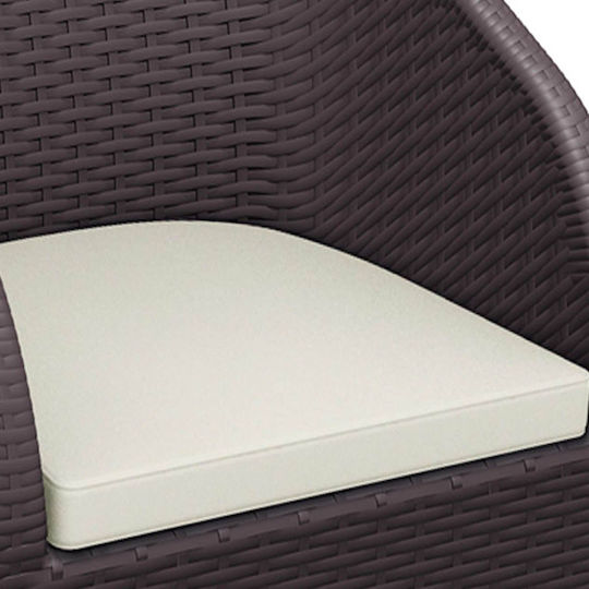 Zita Plus Garden Chair Cushion Aruba Beige