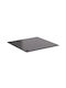Διακοσμητικός Δίσκος Square Matt Anthracite Pam & Co W30 X D30 X H1 Cm 3030-113