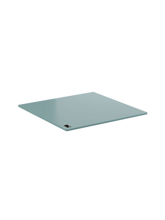 Διακοσμητικός Δίσκος Square Matt Turquoise Pam & Co W30 X D30 X H1 Cm 3030-913