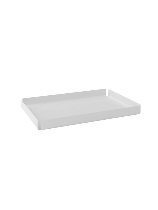 Tavă Decorativă Ortho Alb Mat Pam & Co W30 X D20 X H3 Cm 33020-033
