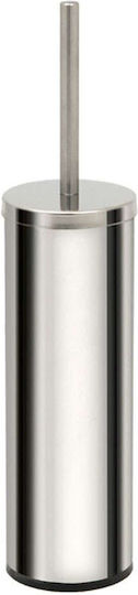 Wall-Mounted Toilet Brush Design 2-686-001 Brilliant Inox Steel Plastic