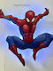"Spiderman" light fixture